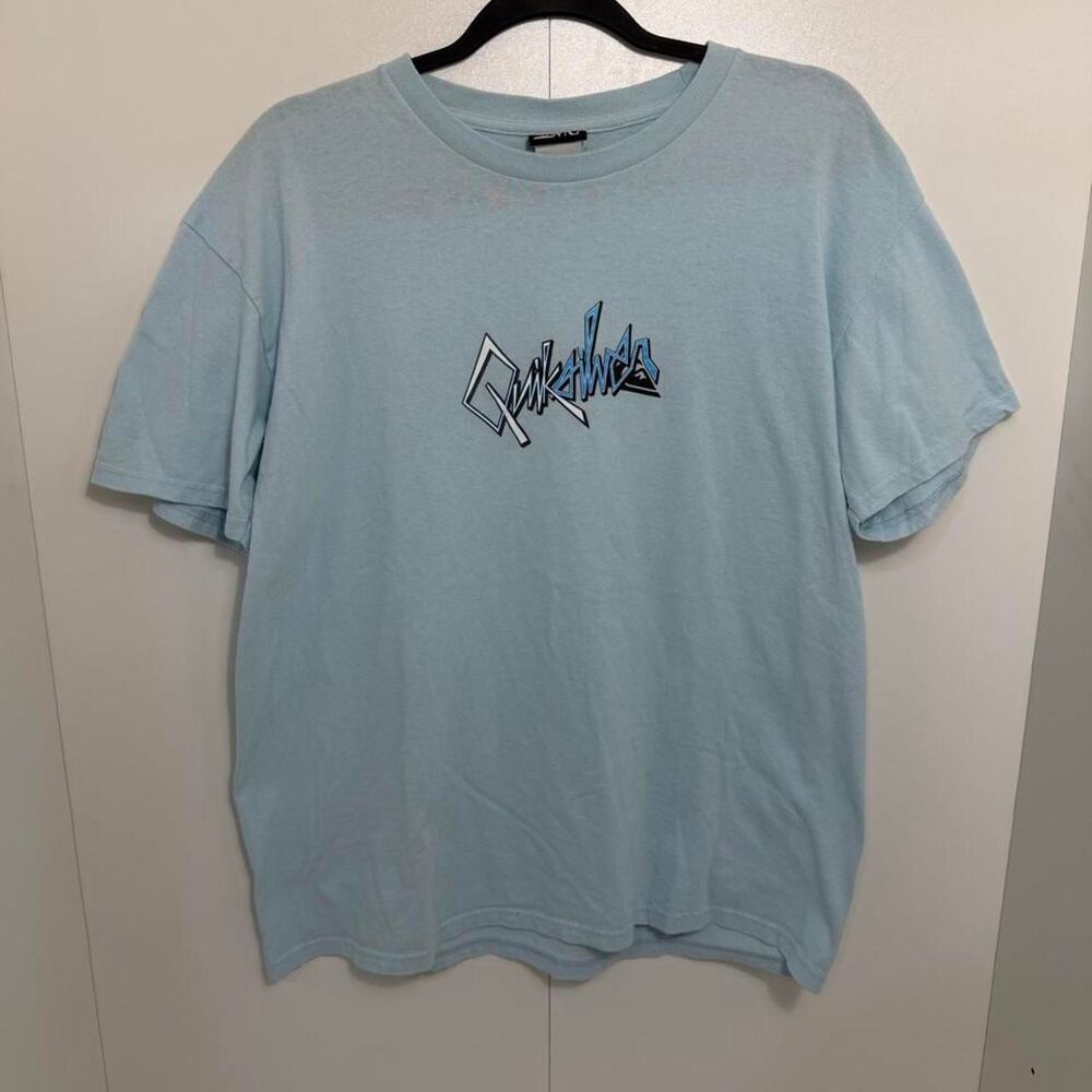 Quiksilver Men's Blue T-shirt